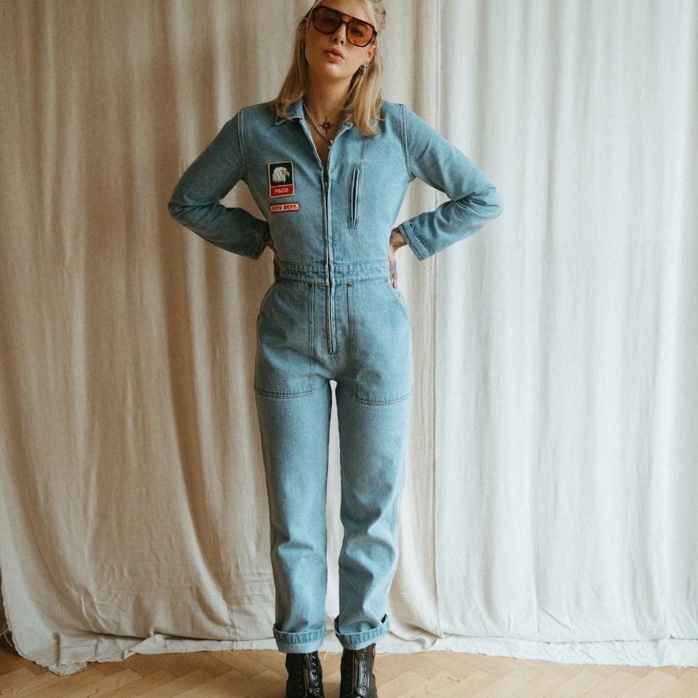 NWT P&Co Denim Boilersuit / Jumpsuit